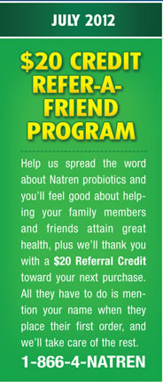 $20 Credit Refer-a-Friend Program